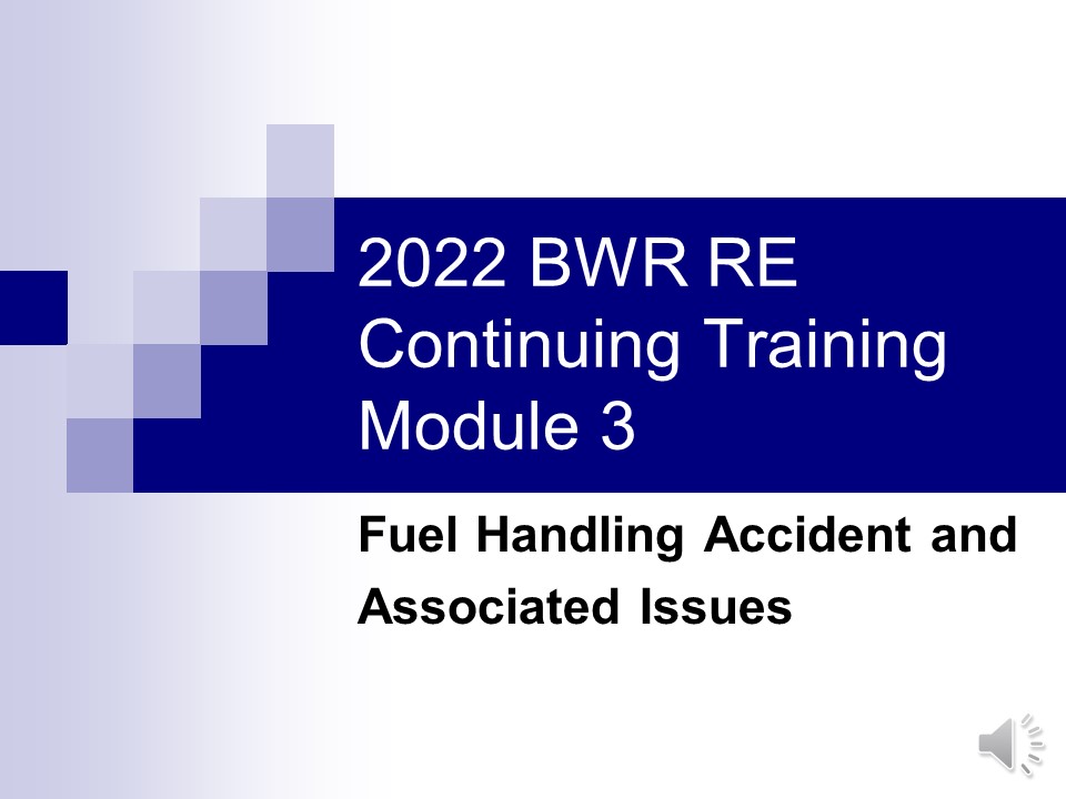 BWR 2022 Module 3