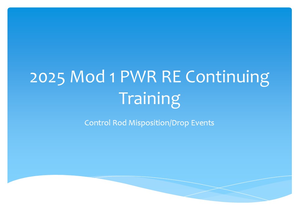 2026 PWR Module 2