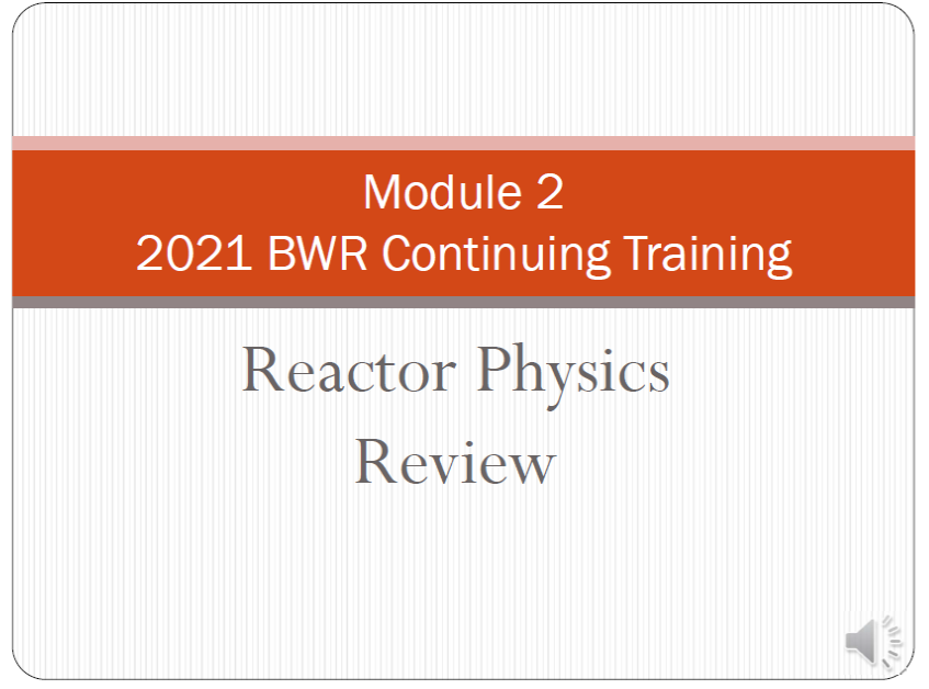 2021 BWR Module 2